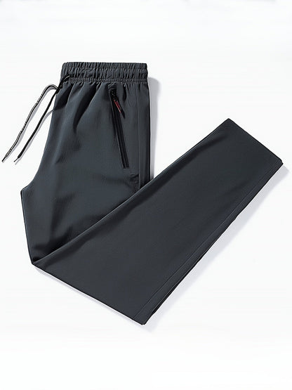 Herren Sporthose mit Reißverschluss-Tasche – Bequeme Freizeithose für Training & Alltag