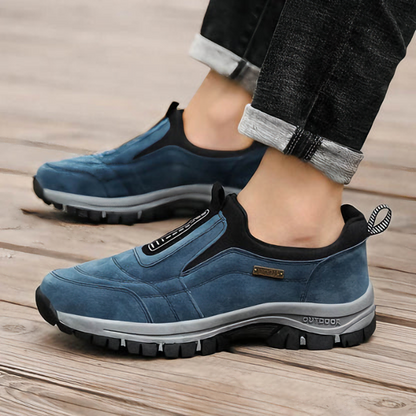 Herren Outdoor Slip-On Bequeme Orthopädische Freizeitschuhe – Ideal für Alltag und Wandern