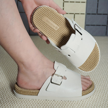 Herren Slide-Sandalen – Bequeme Freizeitschuhe mit Schnalle, ideal für Alltag & Freizeit