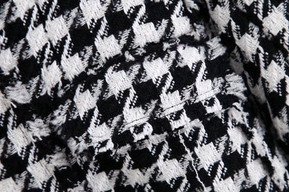 Audrey – Retro Damenjacke aus dickem Hahnentritt-Karo