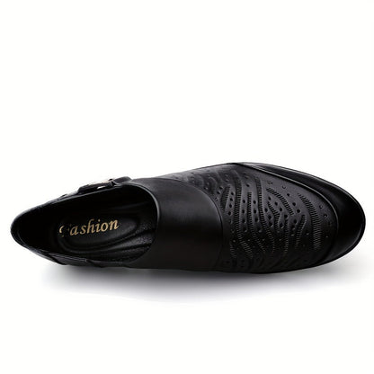 Herren Slip-On Loafer – Elegante Freizeitschuhe mit Prägung und modernem Design