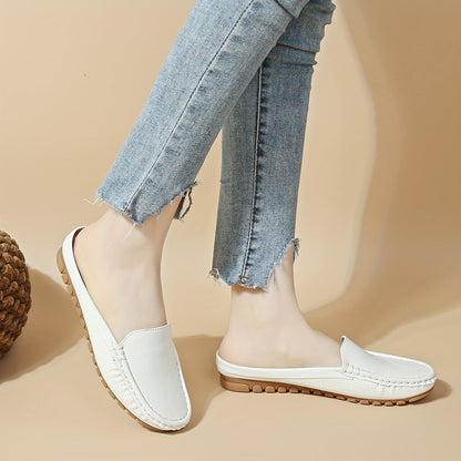 Damen Mokassins Bequeme Slipper für Alltag und Freizeit