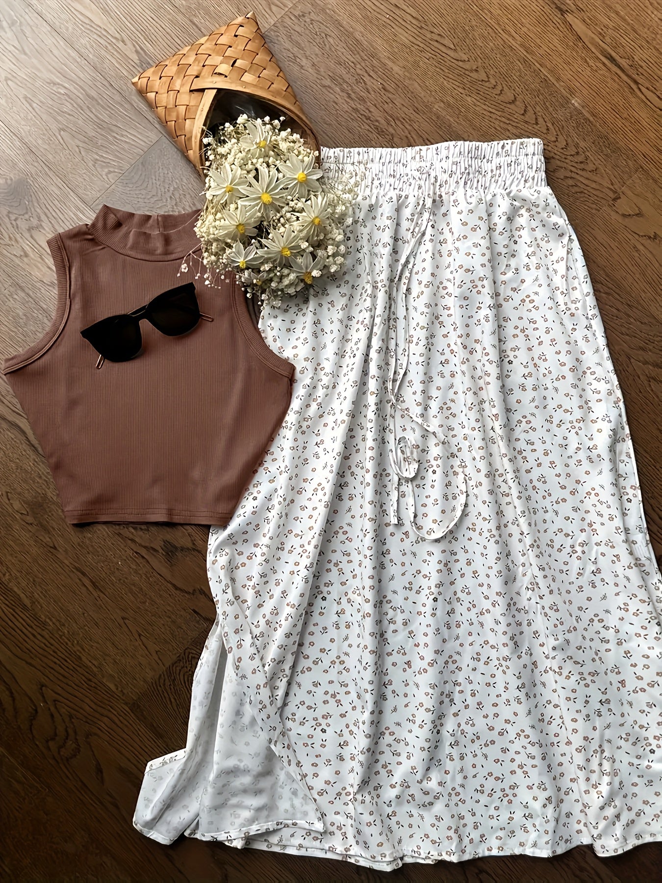Damen Elegantes ärmelloses Crop Top mit Stehkragen – Perfekt für Frühling und Sommer