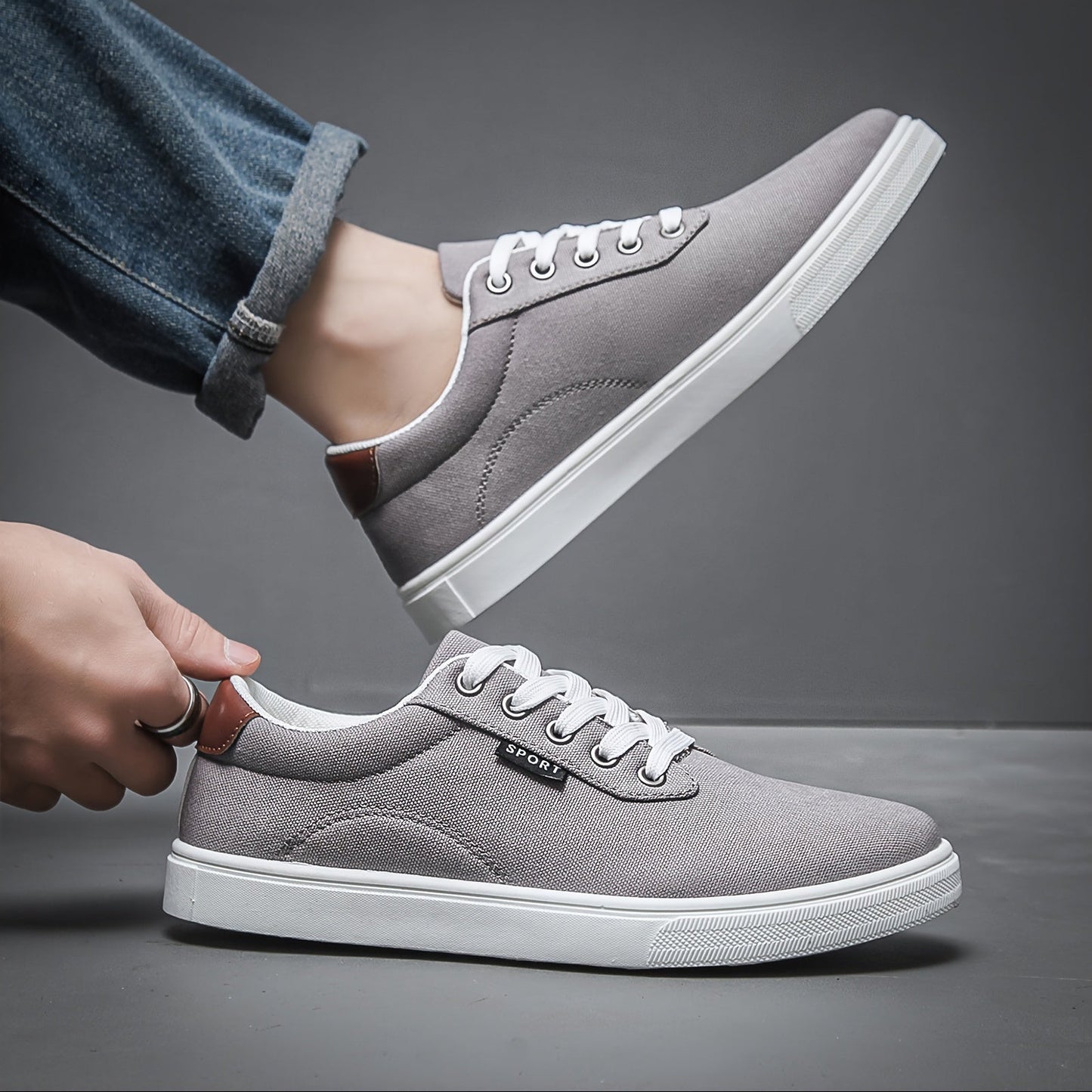 Herren Freizeitschuhe Sportlicher Sneaker Low-Top Bequem Alltag Outdoor