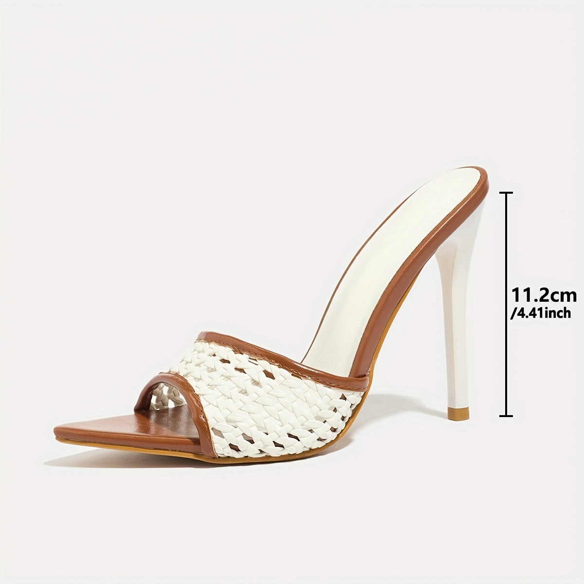 Damen Stiletto Sandaletten mit Mesh-Design – Modische High Heels für Abend & Party