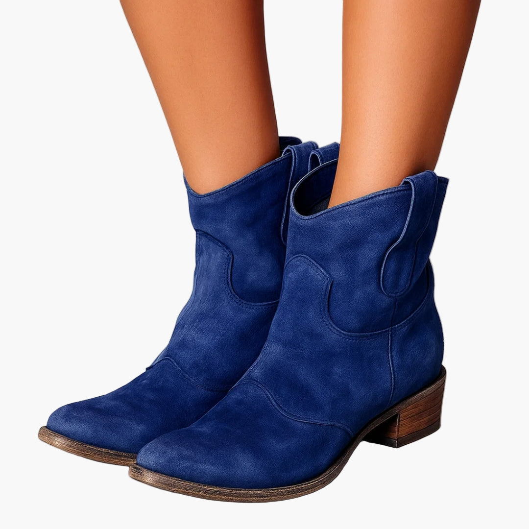 Damen Western-Stiefeletten für Alltag & Freizeit – Moderner Cowboy-Look