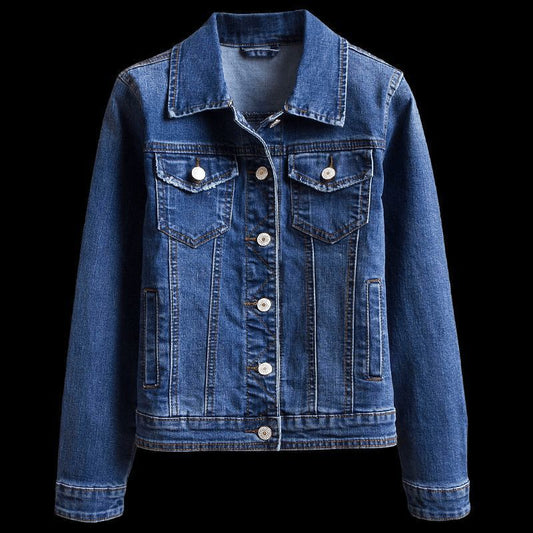Aidana – Schlanke Frauenjacke aus Denim