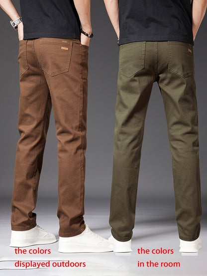 Herren Stretch Business Casual Hose – Modernes, vielseitiges Design für Beruf und Freizeit