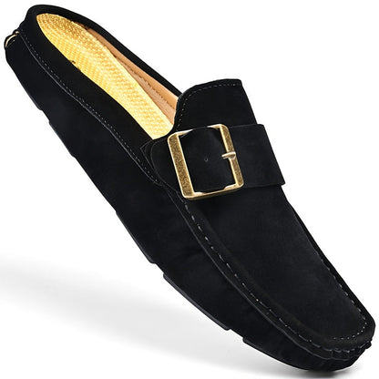 Herren Mokassin-Slipper mit Schnalle – Stilvolle Freizeitschuhe für Alltag und gehobene Anlässe