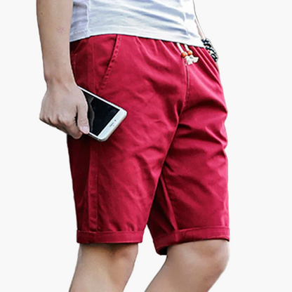 Herren Lässige Shorts mit Kordelzug – Bequeme Sommer Bermuda für Freizeit & Sport