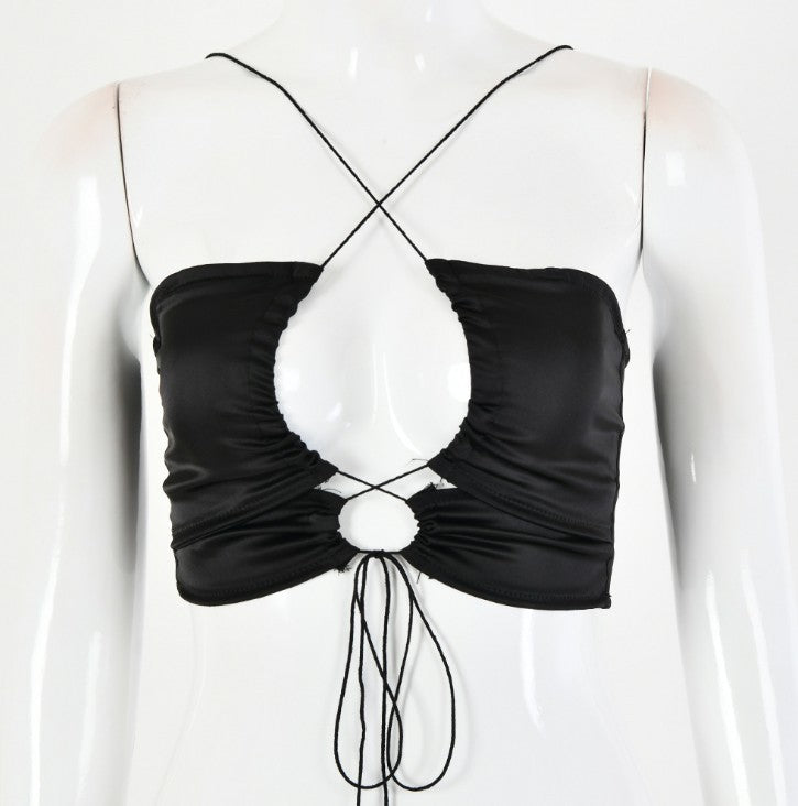 Diana – Club Tube Top mit Bandagen-Design