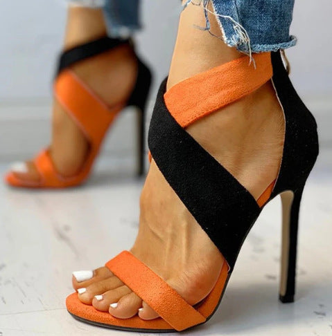 Joy – Damen Sandalen mit Farbkontrast