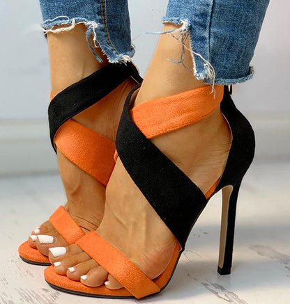 Joy – Damen Sandalen mit Farbkontrast