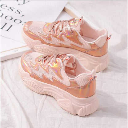 Christina – Damen-Sneaker aus weißem Canvas