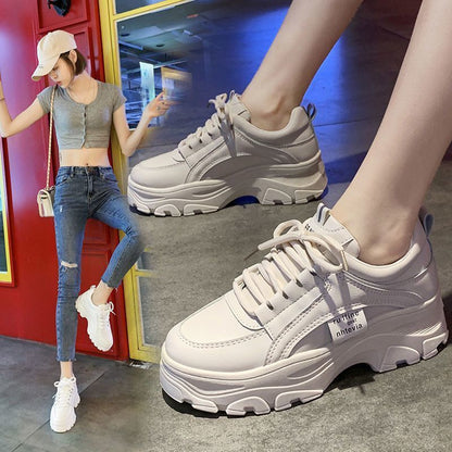 Michelle – Atmungsaktive Damen Sneaker mit dickem Boden