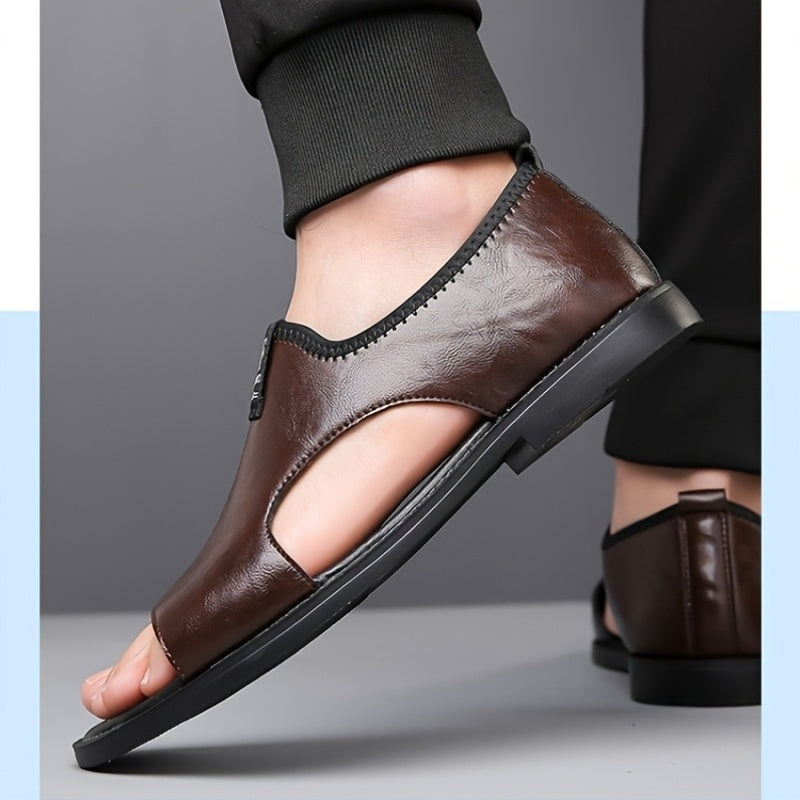 Herren Business-Sandale – Eleganter Hybrid-Loafer für Alltag und Büro