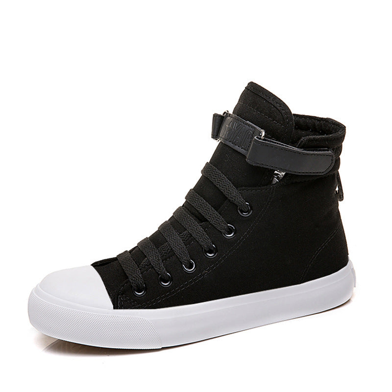 Holly – Damen High-Top Canvas-Schuhe mit Klettverschluss