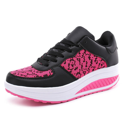 Jacqueline – Fliegende Gewebte Lederschuhe für Damen