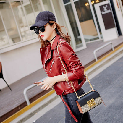 Malcolm – Slim Motorradjacke im Koreanischen Stil