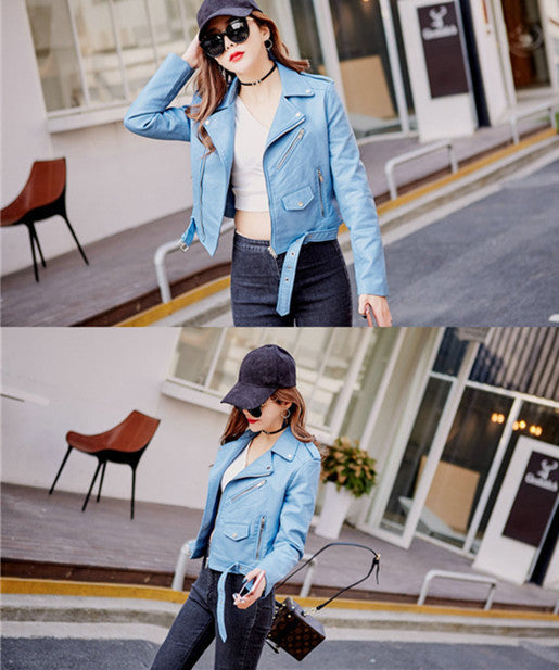Malcolm – Slim Motorradjacke im Koreanischen Stil