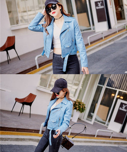Malcolm – Slim Motorradjacke im Koreanischen Stil