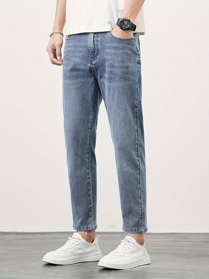 Herren Jeans Tapered Fit – Moderner Freizeit-Look, Bequeme Passform