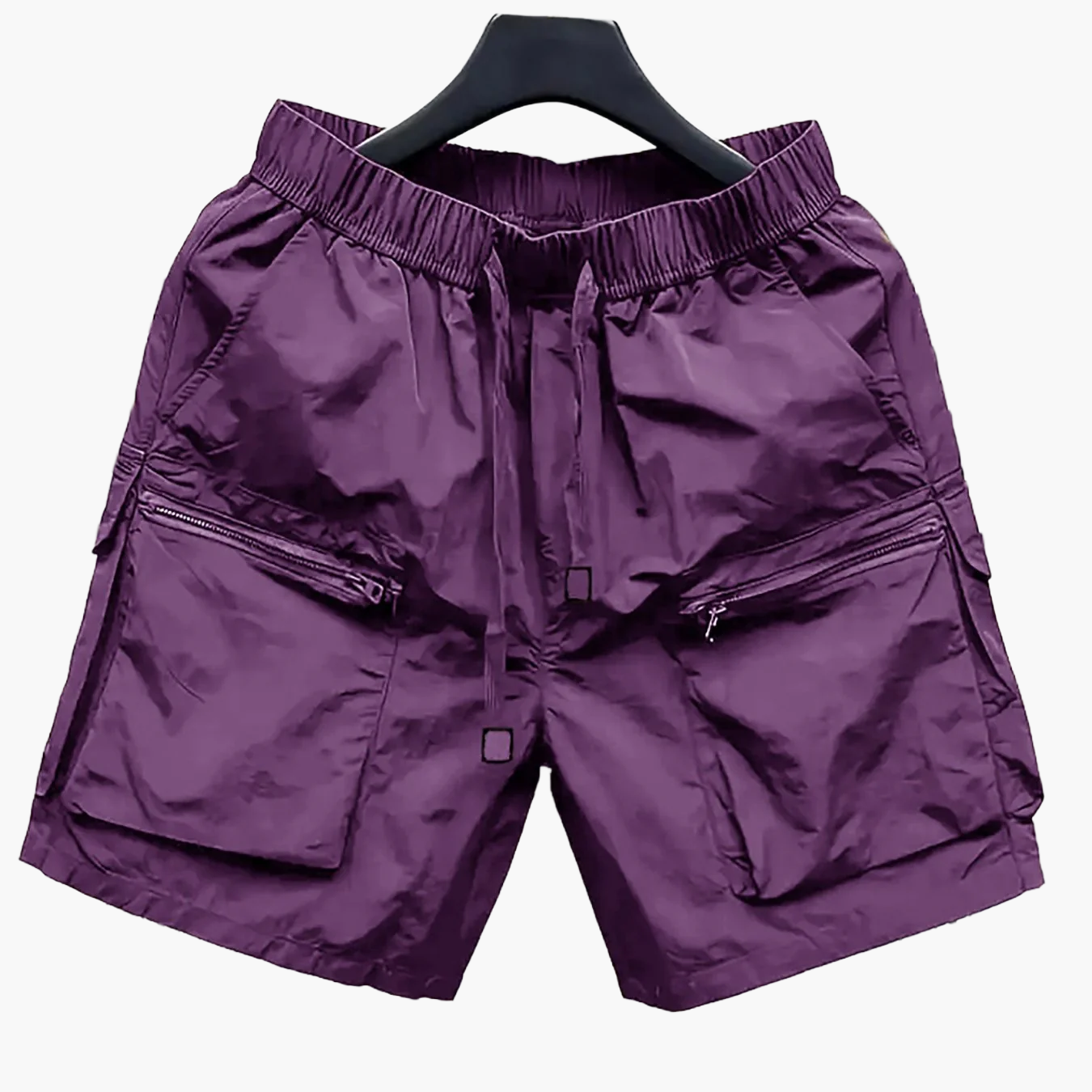 Herren Cargo Shorts mit großen Taschen und Reißverschlüssen – Urban Freizeitstil
