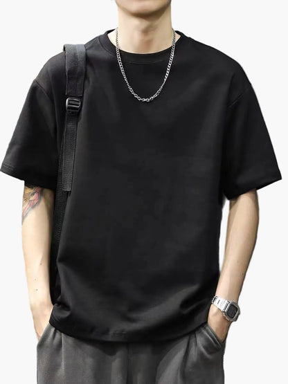 Herren Basic Oversize T-Shirt – Lässiger Streetwear Stil für Alltag & Freizeit