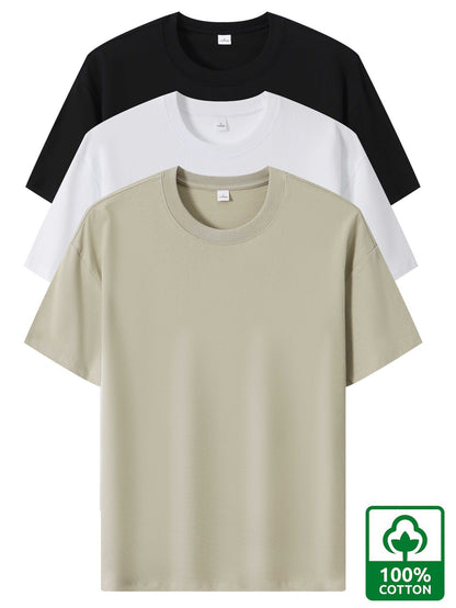 Herren Basic Oversize T-Shirt Set – Lässige Streetwear für Freizeit & Alltag