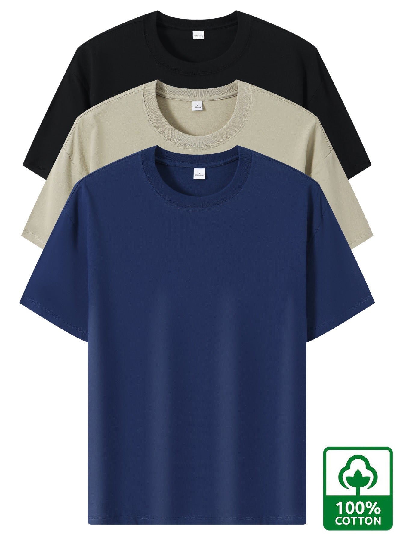 Herren Basic Oversize T-Shirt Set – Lässige Streetwear für Freizeit & Alltag