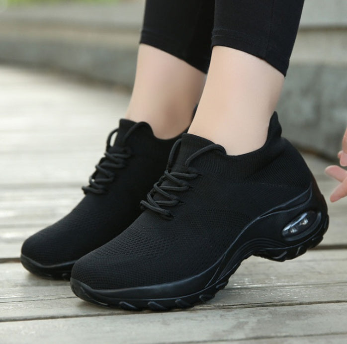 Andrea – Damen-Laufschuhe mit Fliegender Strickoberfläche