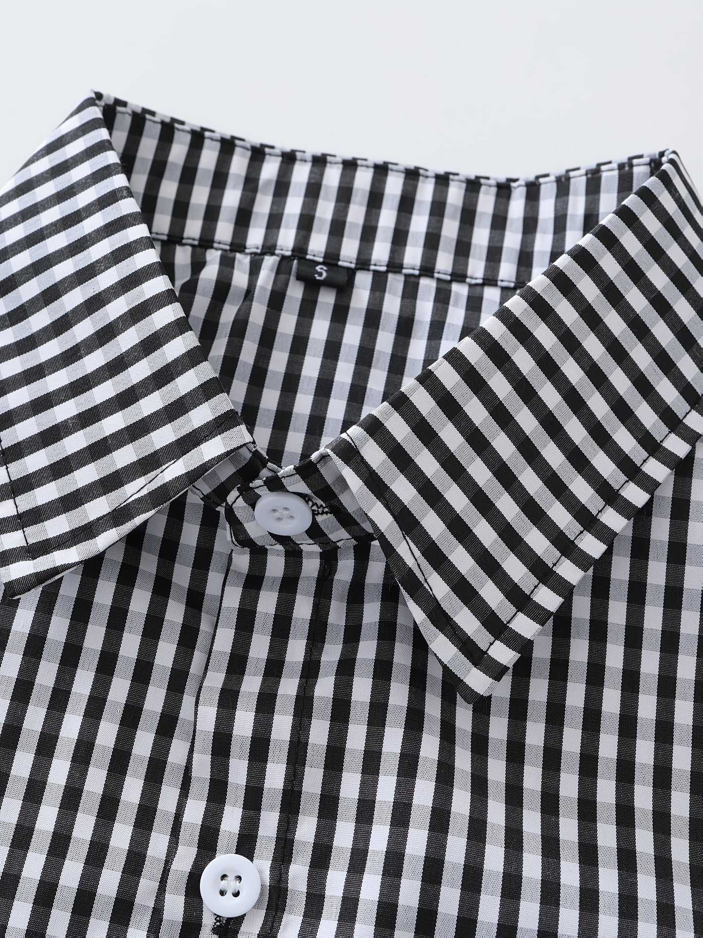 Herren Kurzarm Freizeithemd mit Karomuster und Brusttasche – Perfekt für Alltag und Sommer