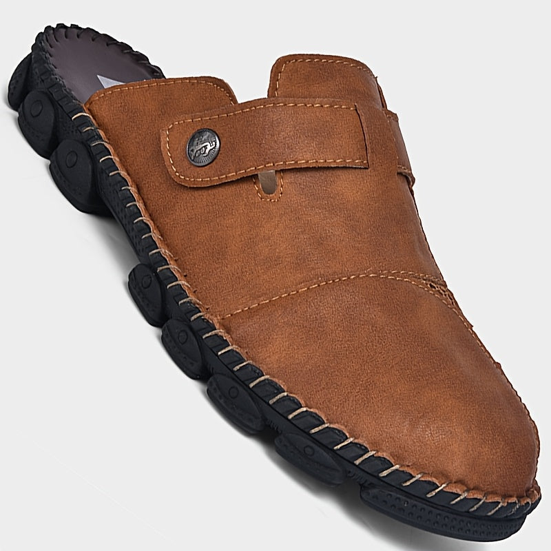 Herren Outdoor-Slipper Komfortable Freizeitschuhe mit rutschfester Sohle