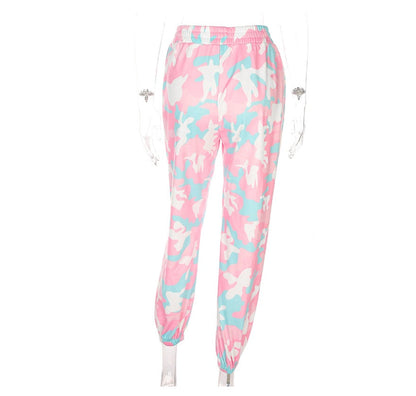 Jane – Camouflage Haremshose für Damen