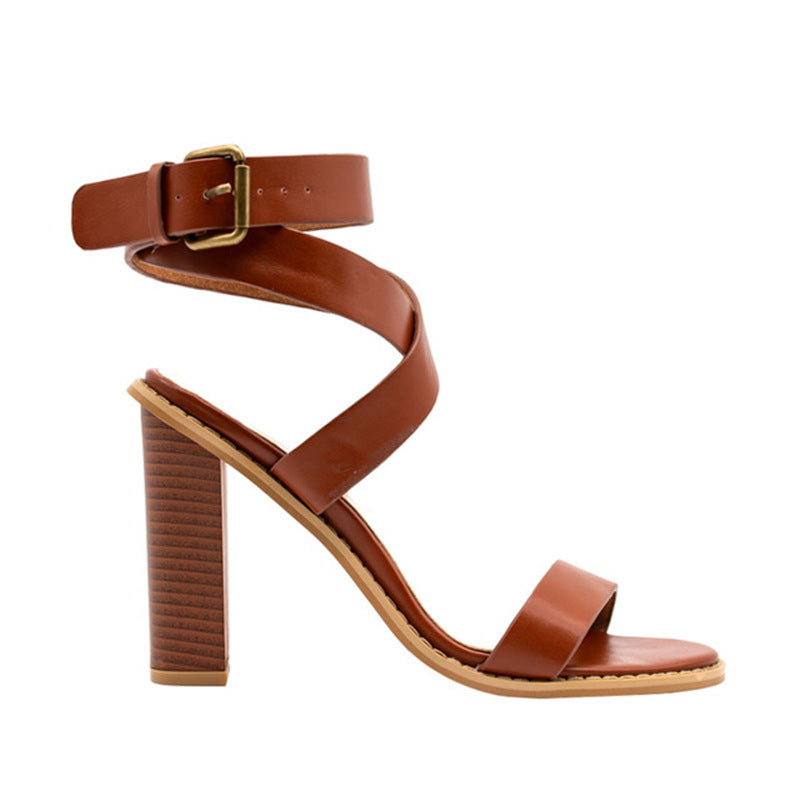 Clara – Damen-Sandaletten mit Blockabsatz