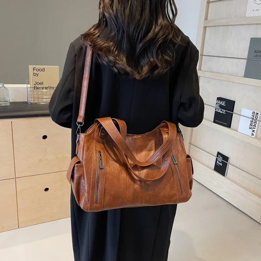 Damen Schultertasche – Modisch, Geräumig, Alltagstauglich – Perfekt für Büro, Freizeit & Reisen