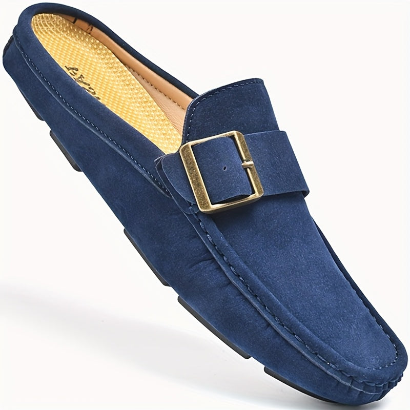 Herren Mokassin-Slipper mit Schnalle – Stilvolle Freizeitschuhe für Alltag und gehobene Anlässe