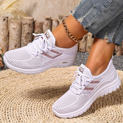 Damen Freizeitsneaker mit Komfortsohle für Alltag und Sport