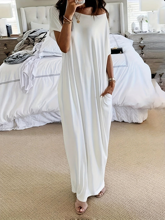 Damen Maxikleid Lockerer Stil für Alltag und Freizeit