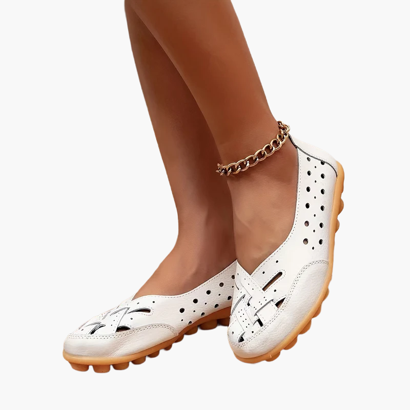 Damen Komfort-Ballerinas mit Flechtmuster – Bequeme Slipper für Alltag & Freizeit