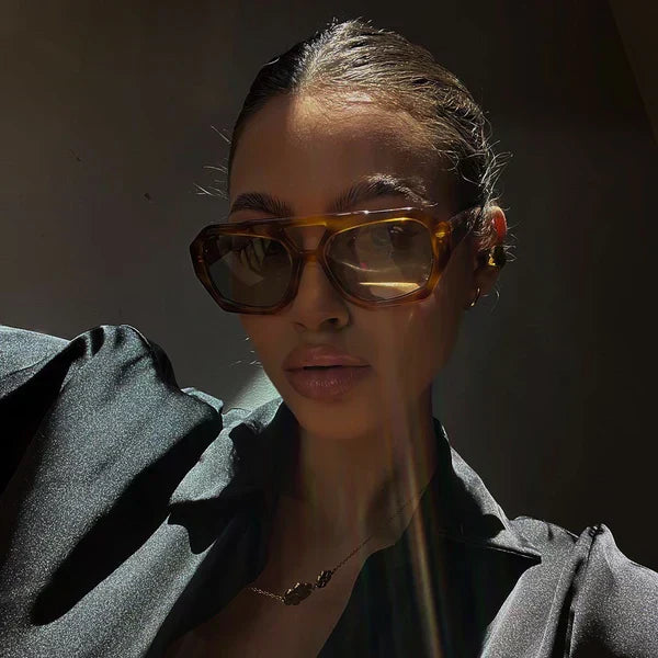 Damen Sonnenbrille im Trendigen Oversize-Design – Modischer Begleiter für Alltag und Urlaub