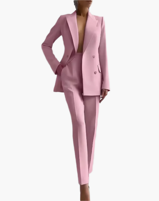 Damen Business Anzug Zweiteiler – Elegantes Blazer-Set für Büro & Events