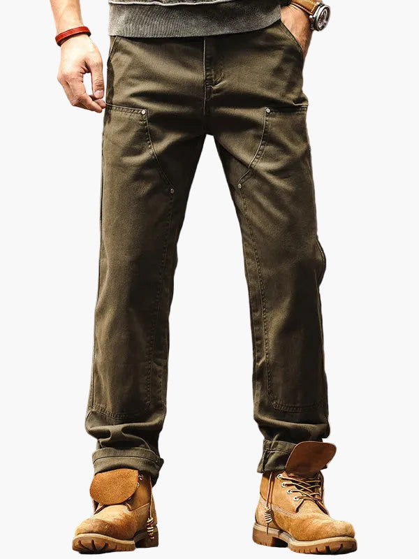 Herren Arbeits- und Outdoor-Hose im Utility-Style – Robuste Freizeithose mit geradem Bein für Arbeit, Alltag und Abenteuer