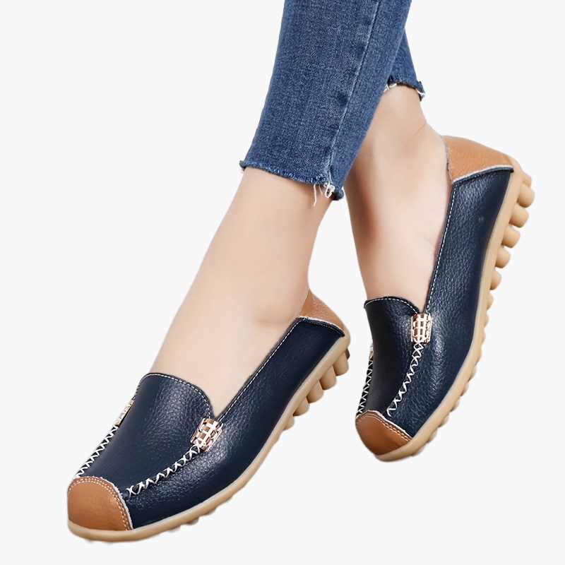 Damen Komfort-Loafer für Alltag und Büro – Bequeme Slip-On Mokassins