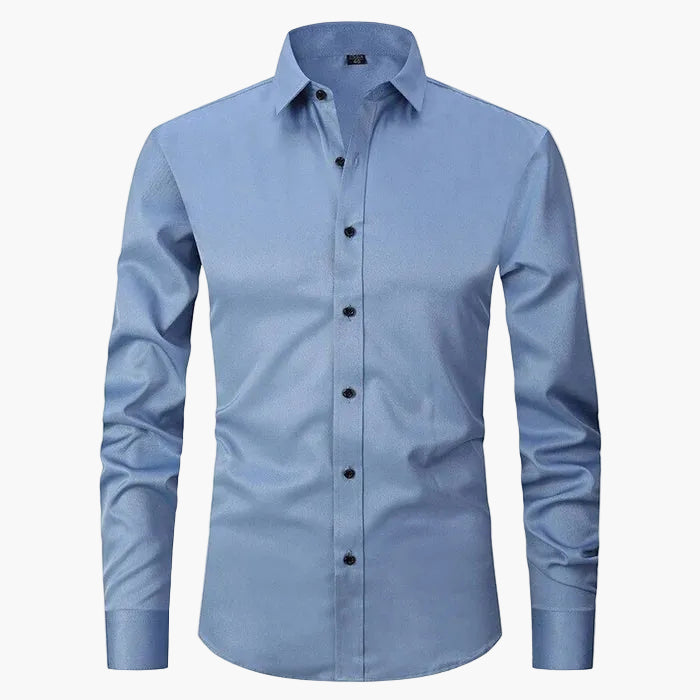 Herren Business Hemd Slim Fit – Elegantes Langarmhemd für Büro & Alltag