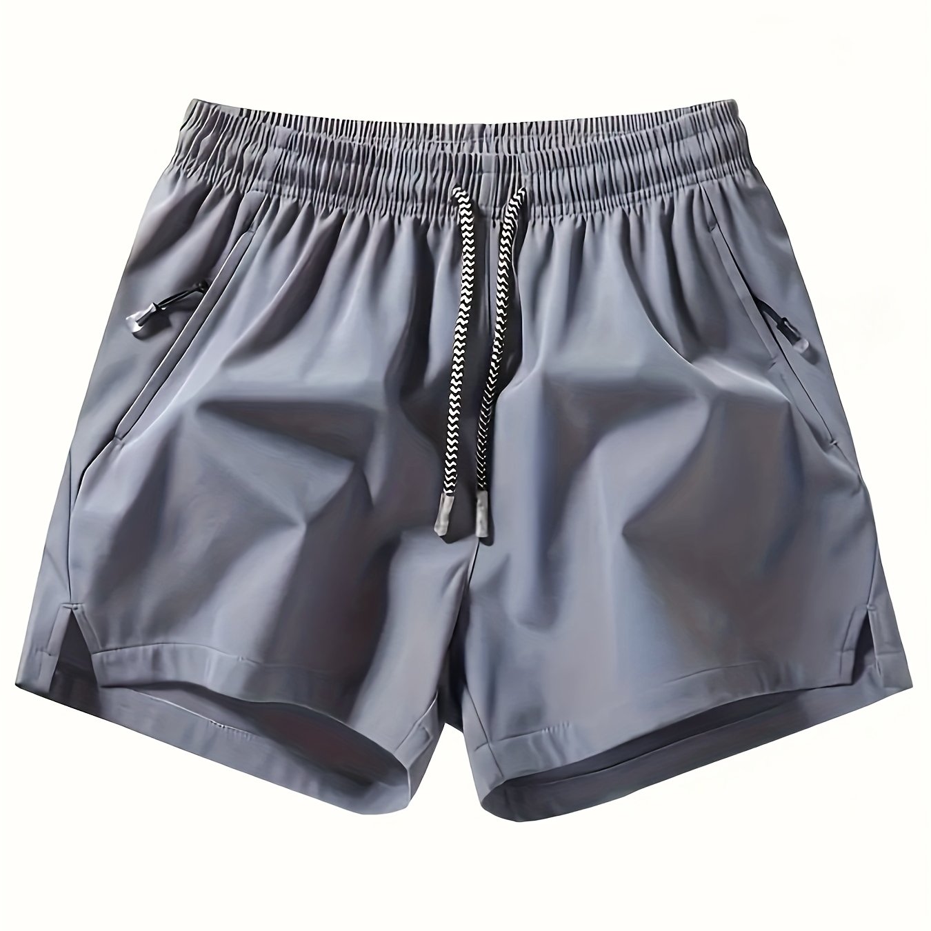 Herren Sportliche Laufshorts mit elastischem Bund und Kordelzug – Ideal für Training und Freizeit