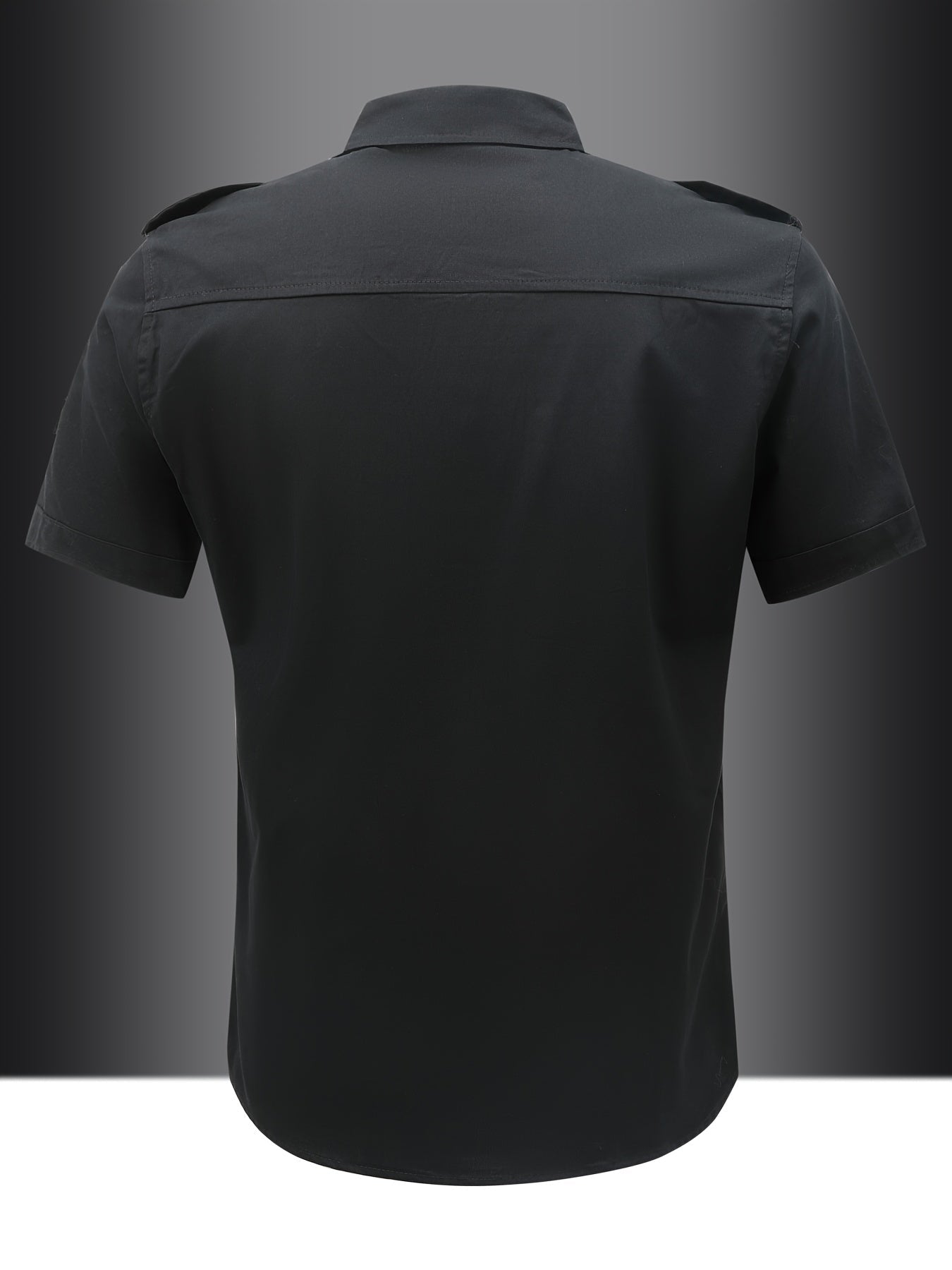 Herren Utility Hemd im Military Style – Kurzarm, Freizeit, Outdoor