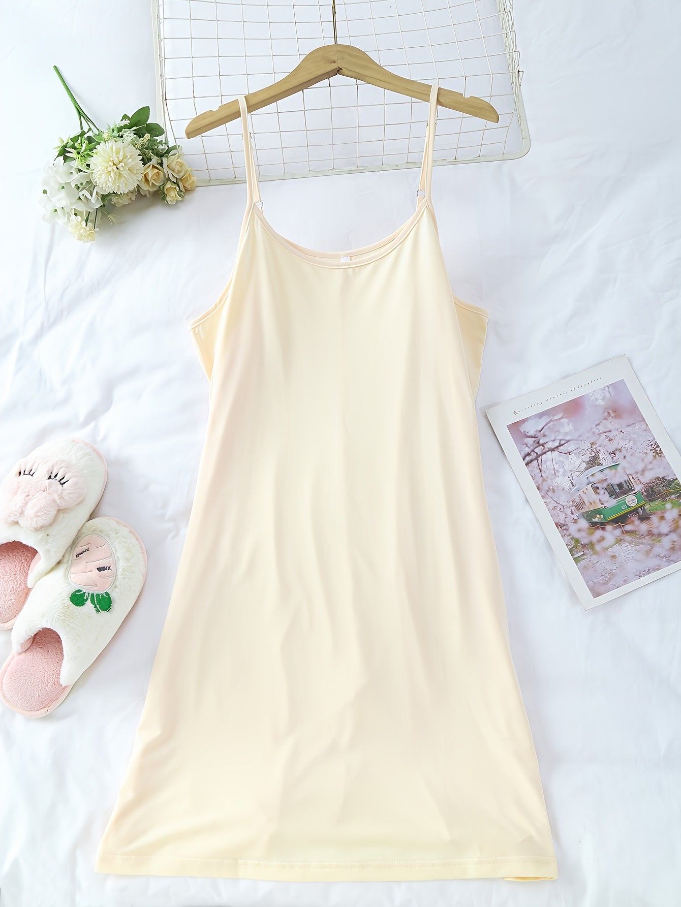 Damen Unterkleid Slipdress – Elegantes Basic für Alltag und Freizeit