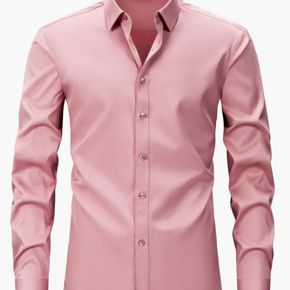 Herren Business-Freizeit Hemd Slim Fit – Elegantes Langarmhemd für Büro und Alltag
