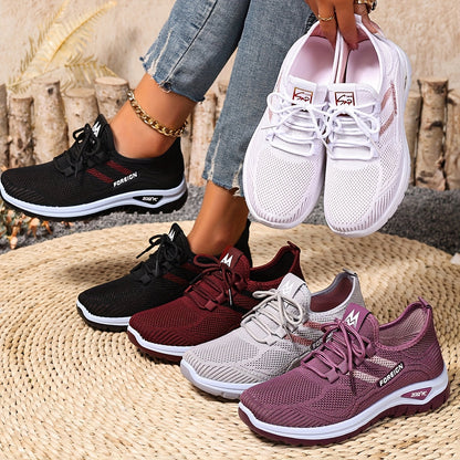 Damen Freizeitsneaker mit Komfortsohle für Alltag und Sport